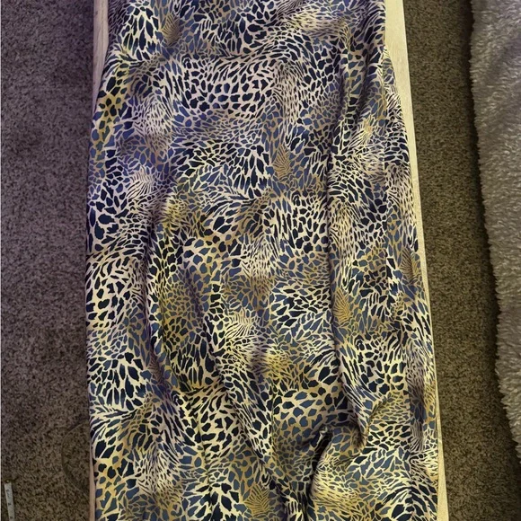 Moon River Cream and Black Spotted Pencil Skirt - Picture 2 of 4